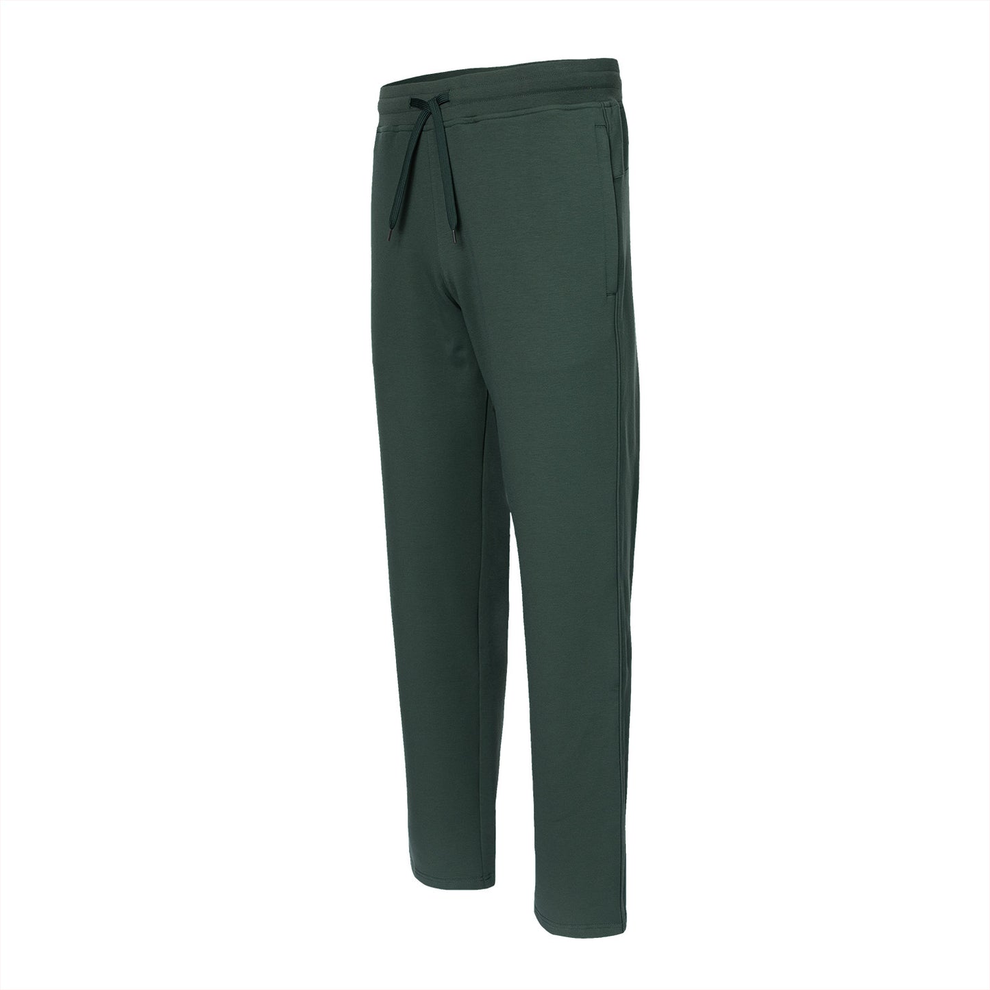 Indian Maharadja Men Cotton Track Pant Hunter Green