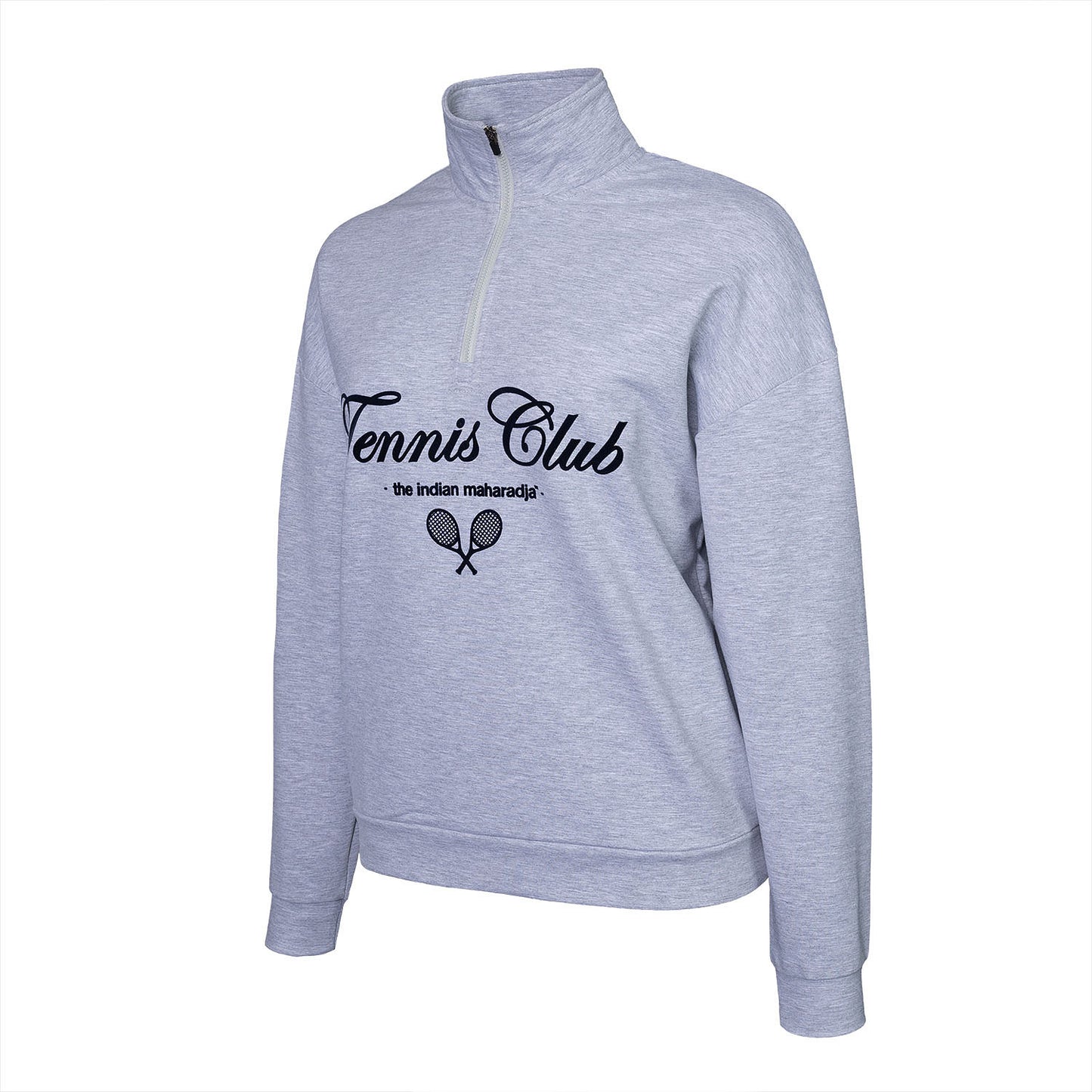 Indian Marahadja Women half zip sweater