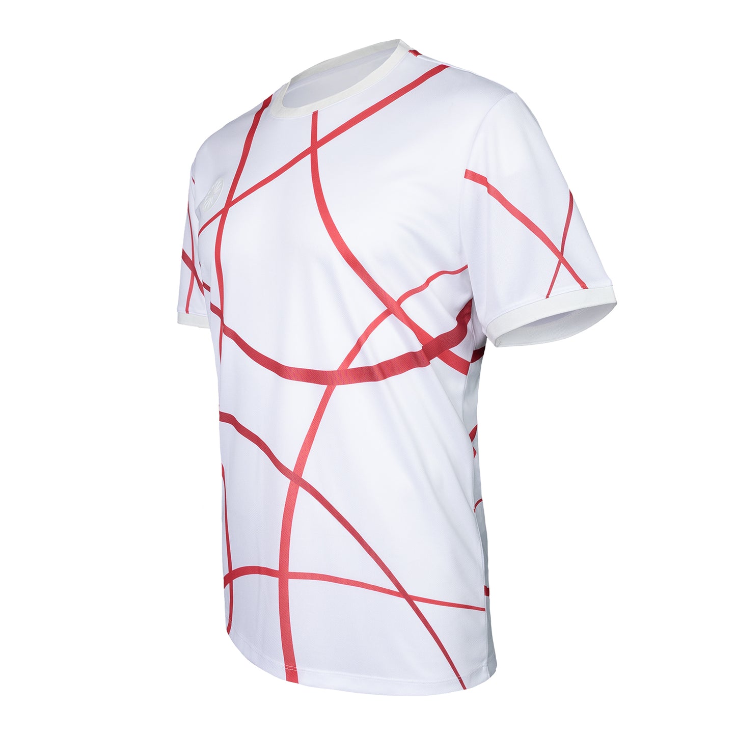 Indian Maharadja Men Pique Smash Tee Ruby Red