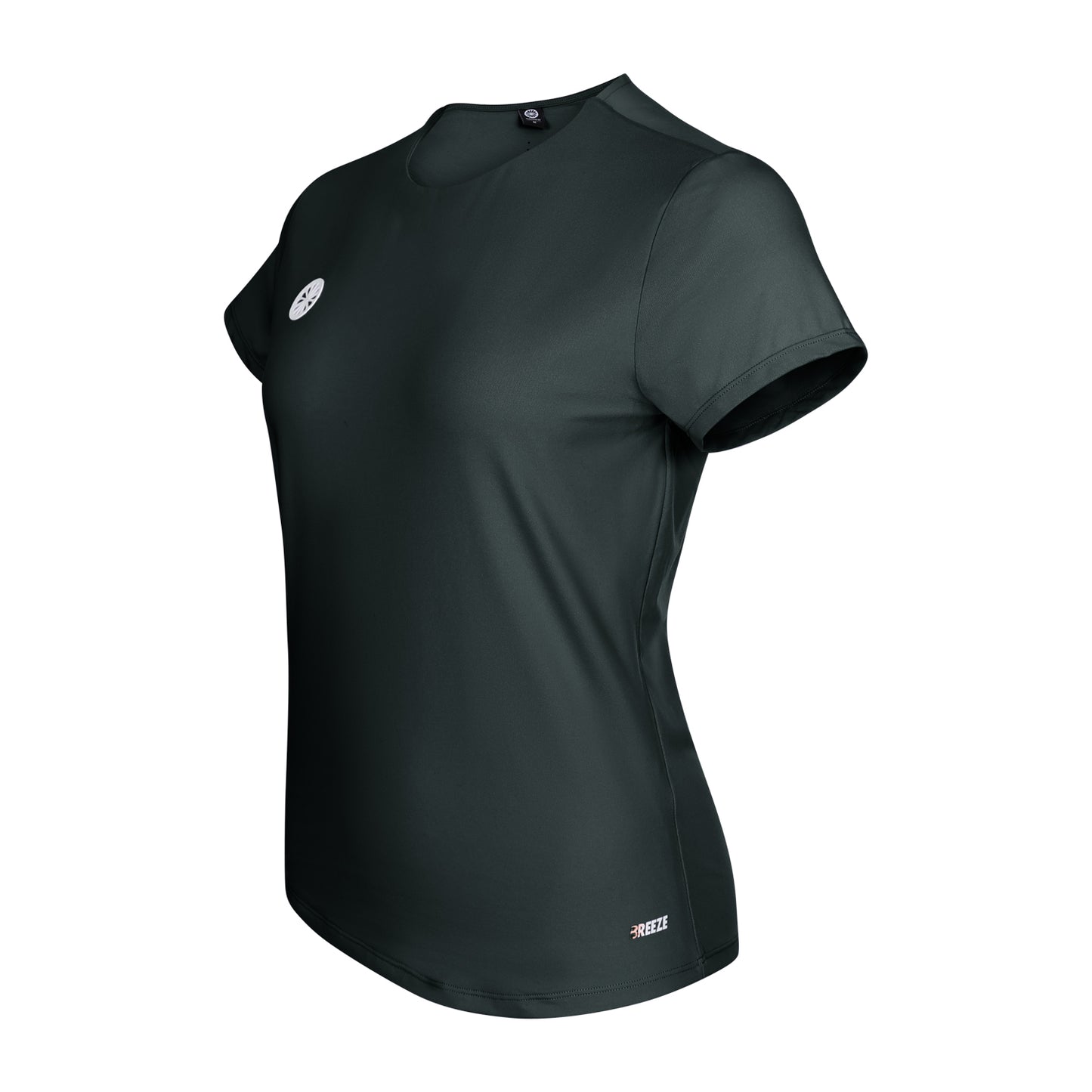 Indian Maharadja Women Breeze Round Neck Tee Urban Grey