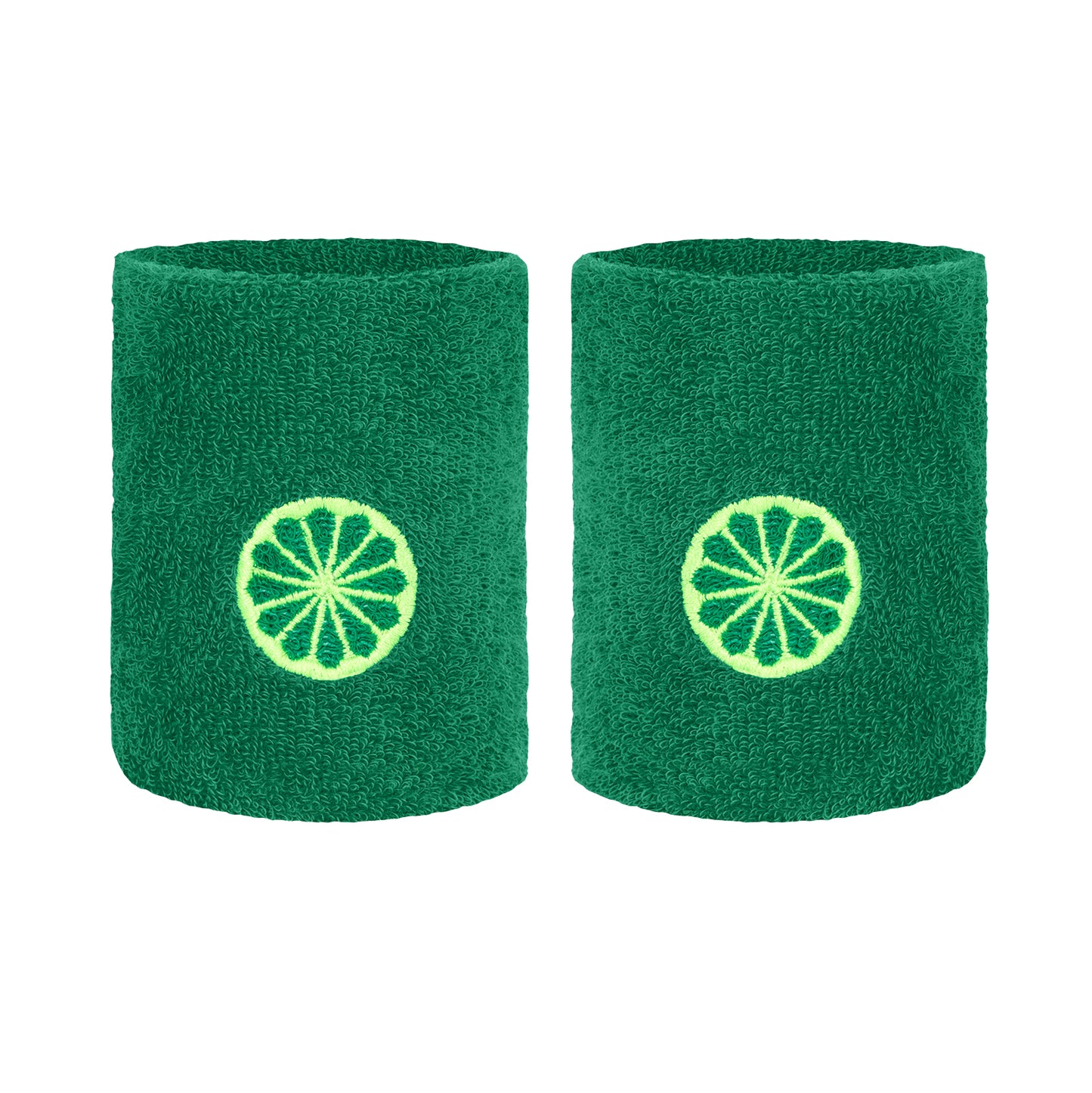 Indian Maharadja Wrist Sweatband Small Lush Green