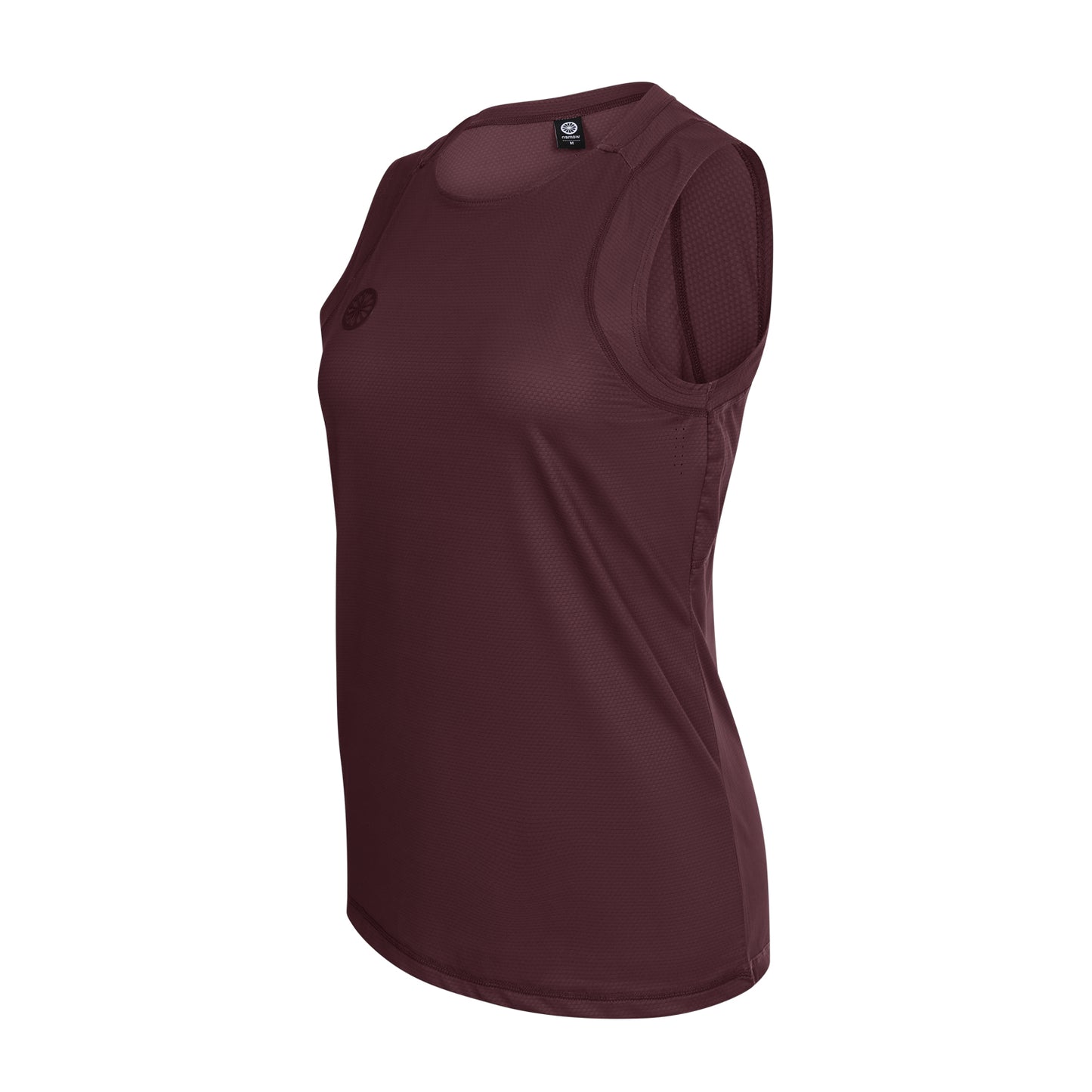 Indian Maharadja Women DryShift Sleeveless Top Dark Berry