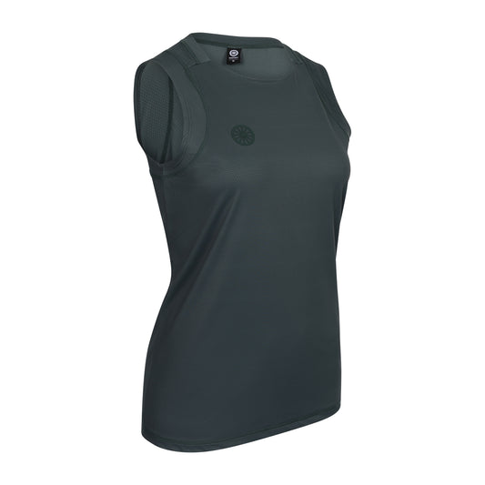Indian Maharadja Women DryShift Sleeveless Top Urban Grey
