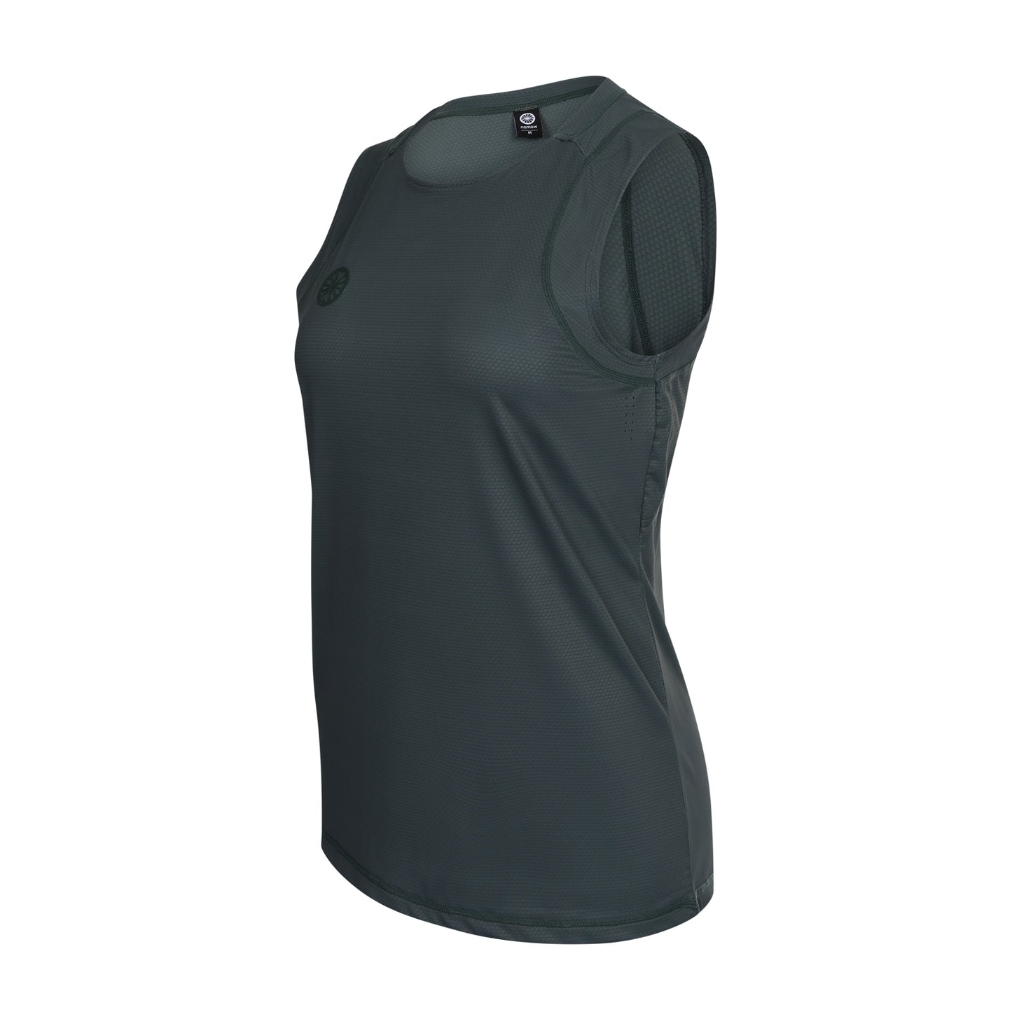Indian Maharadja Women DryShift Sleeveless Top Urban Grey