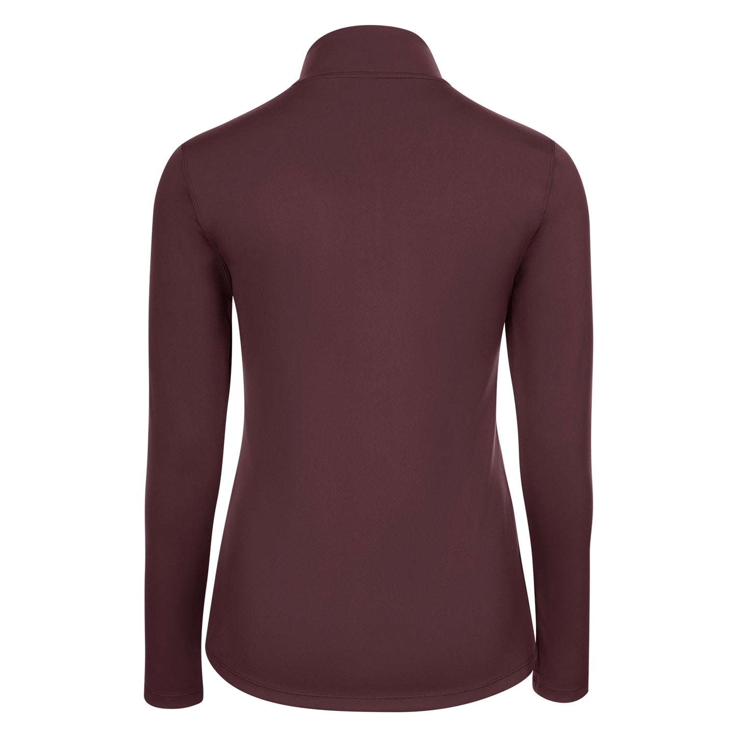 Indian Maharadja Women Performance Half Zip Dark Berry