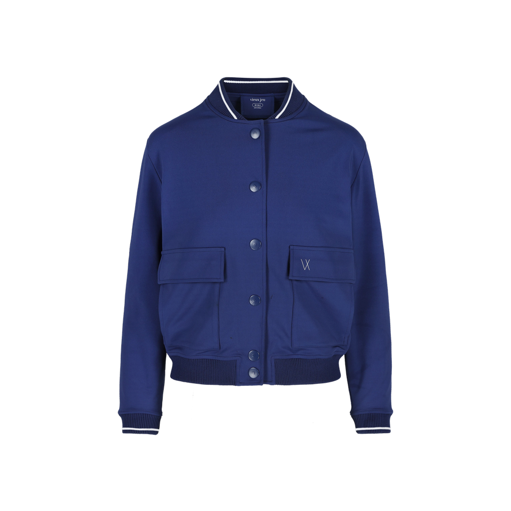 Vieux Jeu Morgane Jacket Blue
