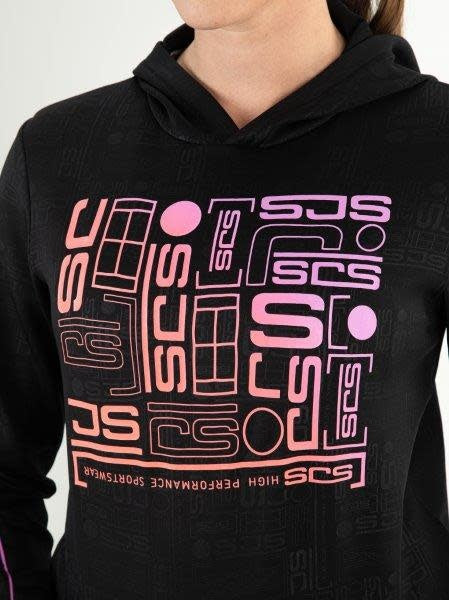 Sjeng Virgile Hooded Top Black