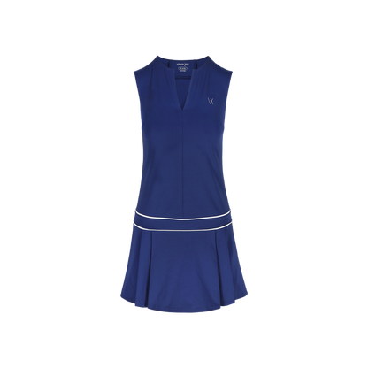 Vieux Jeu Lucy Dress Blue