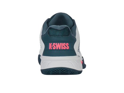 K-Swiss Hypercourt Express 2  White -Petrol - Neon