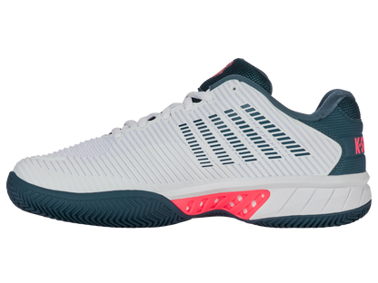 K-Swiss Hypercourt Express 2  White -Petrol - Neon