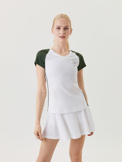 Björn Borg Ace T-Shirt White-Green