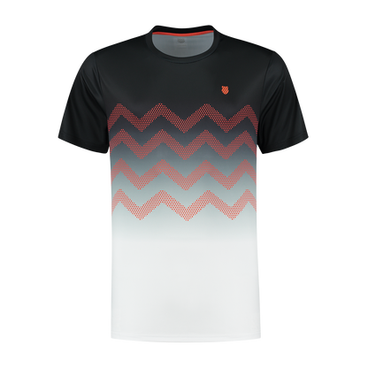 K-Swiss Hypercourt Print Crew Black