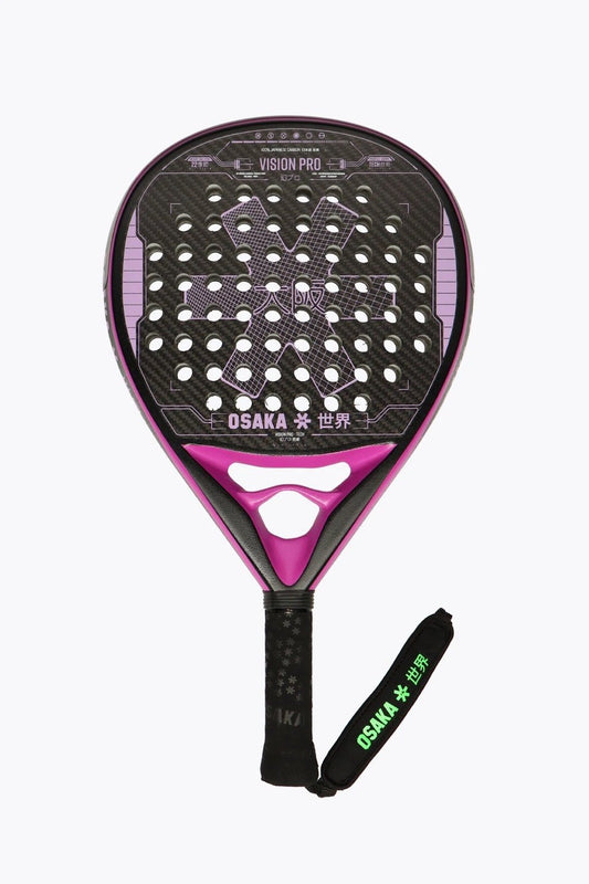Osaka Vision Pro Padelracket Black-Purple