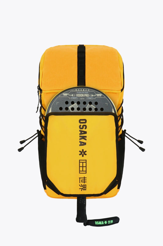 Osaka Pro Tour Padel Backpack Yellow