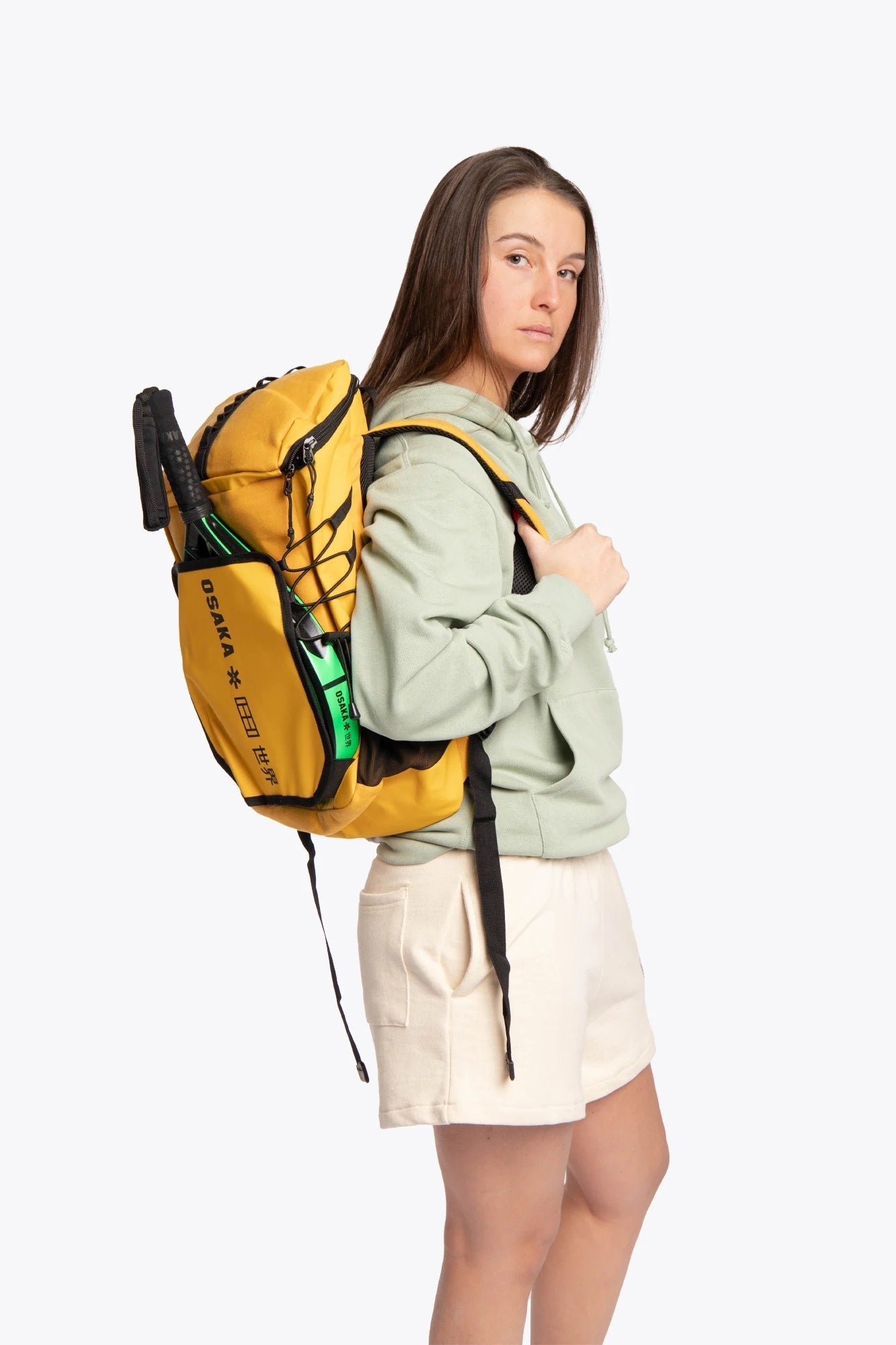 Osaka Pro Tour Padel Backpack Yellow