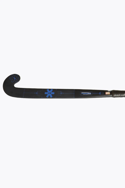 Osaka Vision 55 Show Bow  Hockeystick  37.5 Inch Black - Neon Blue
