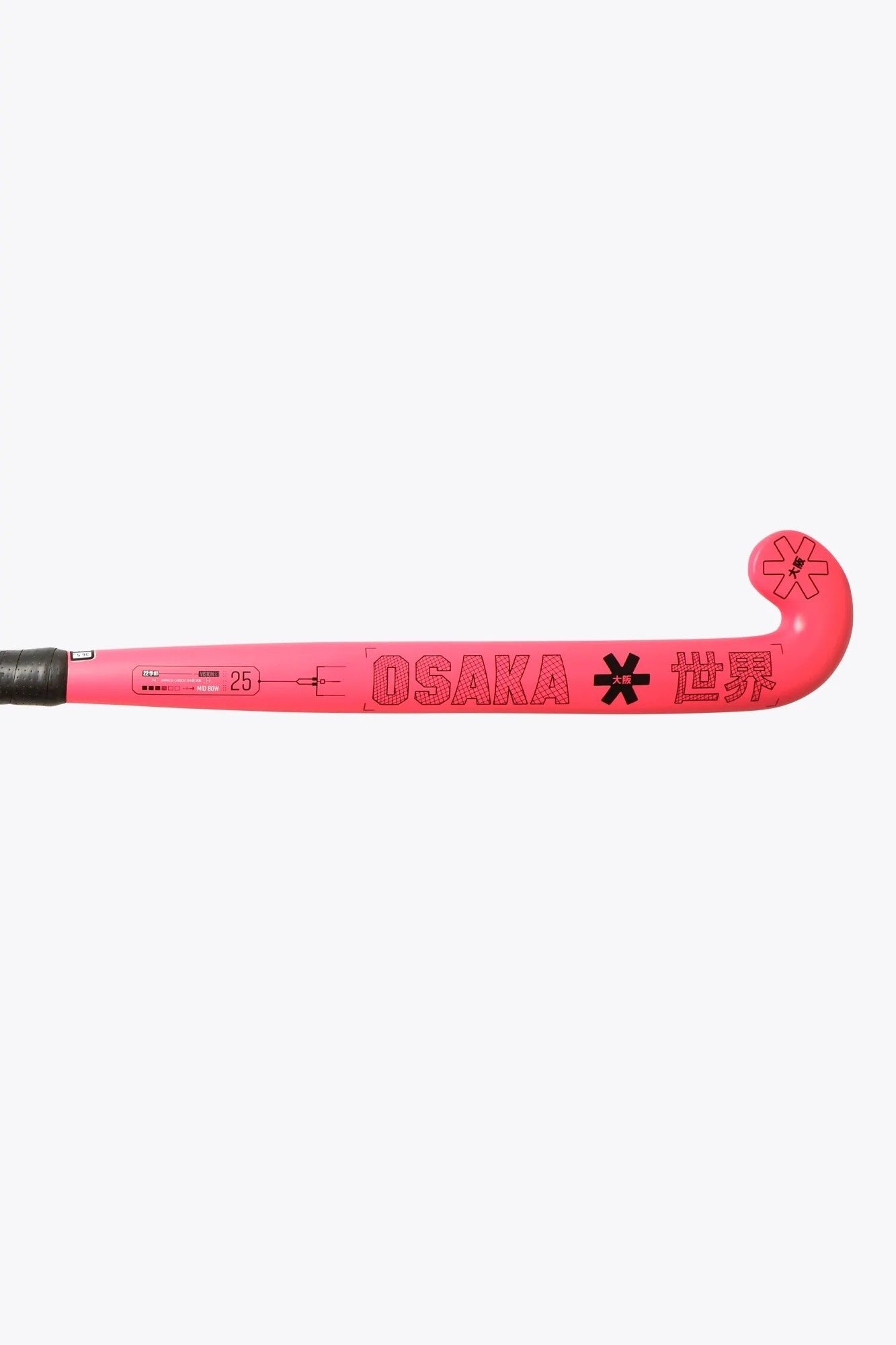 Osaka Vision 25 Mid Bow  Hockeystick  35 Inch Pink