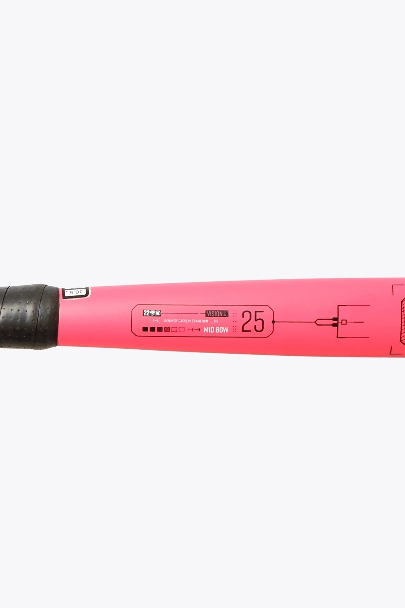 Osaka Vision 25 Mid Bow  Hockeystick  35 Inch Pink