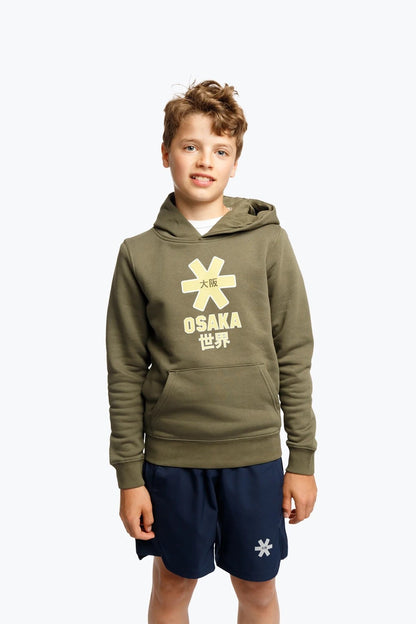 Osaka Kids Hoodie Classic Logo Khaki