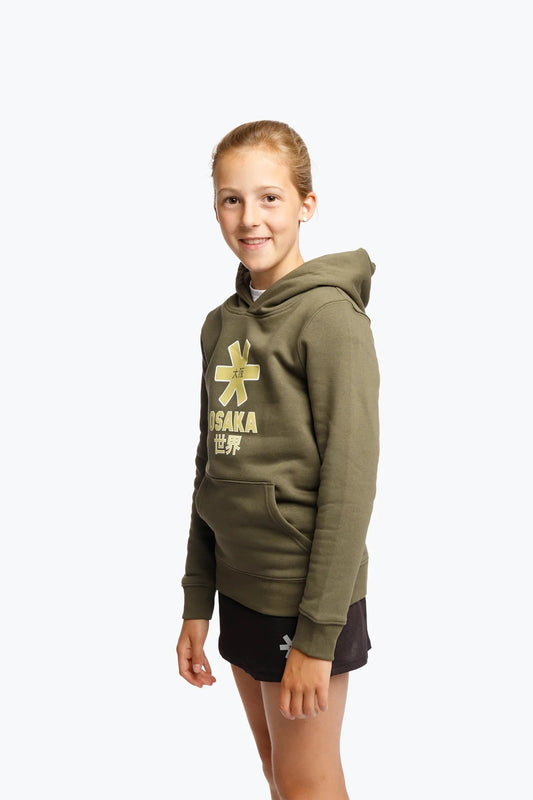 Osaka Kids Hoodie Classic Logo Khaki