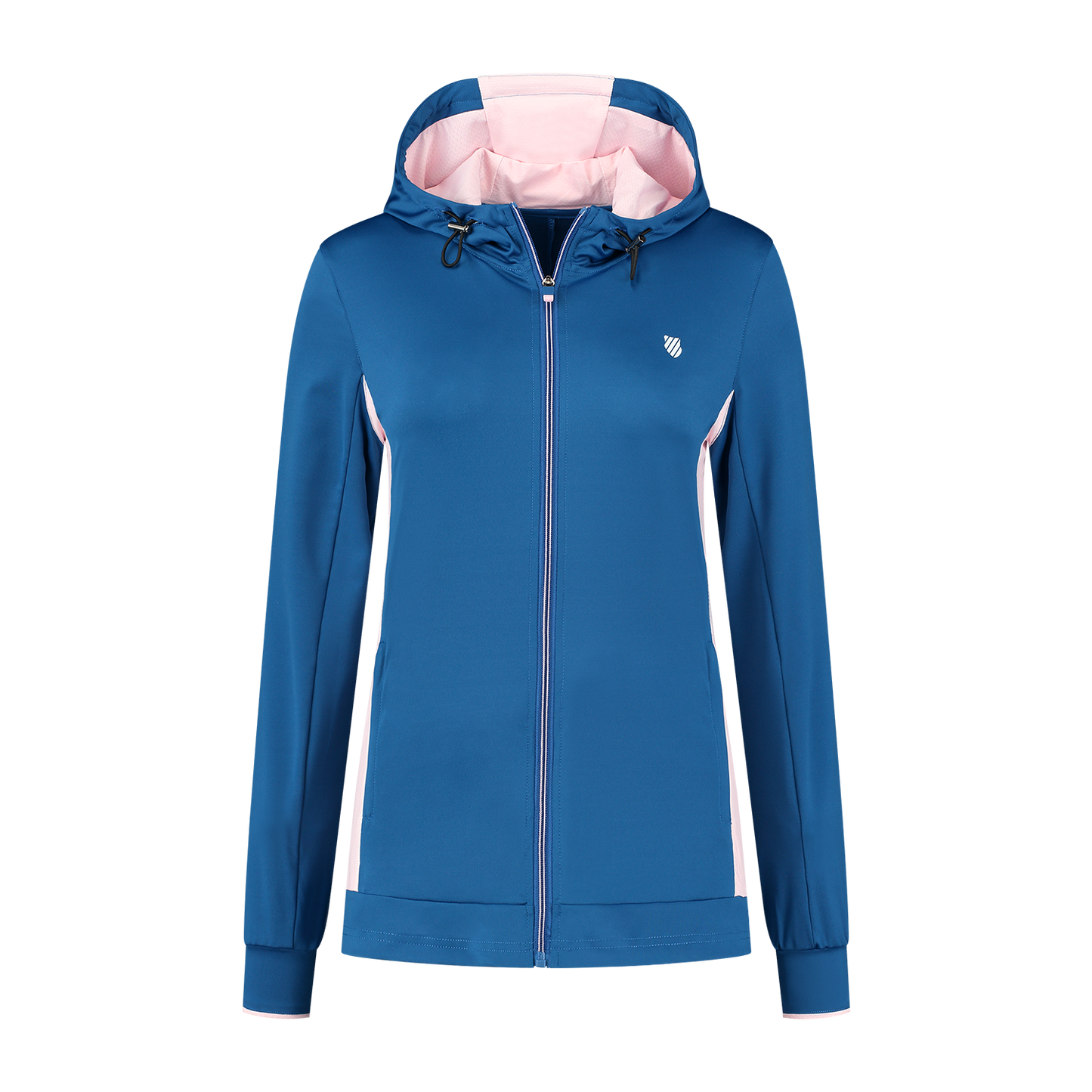 K-Swiss Hypercourt Tracksuit Stretch Jacket Blue-Pink