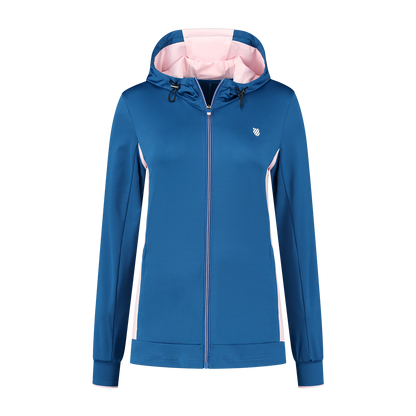 K-Swiss Hypercourt Tracksuit Stretch Jacket Blue-Pink