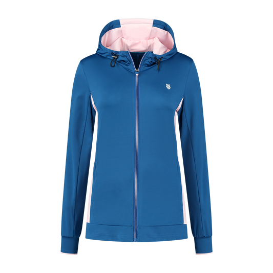 K-Swiss Hypercourt Tracksuit Stretch Jacket Blue-Pink