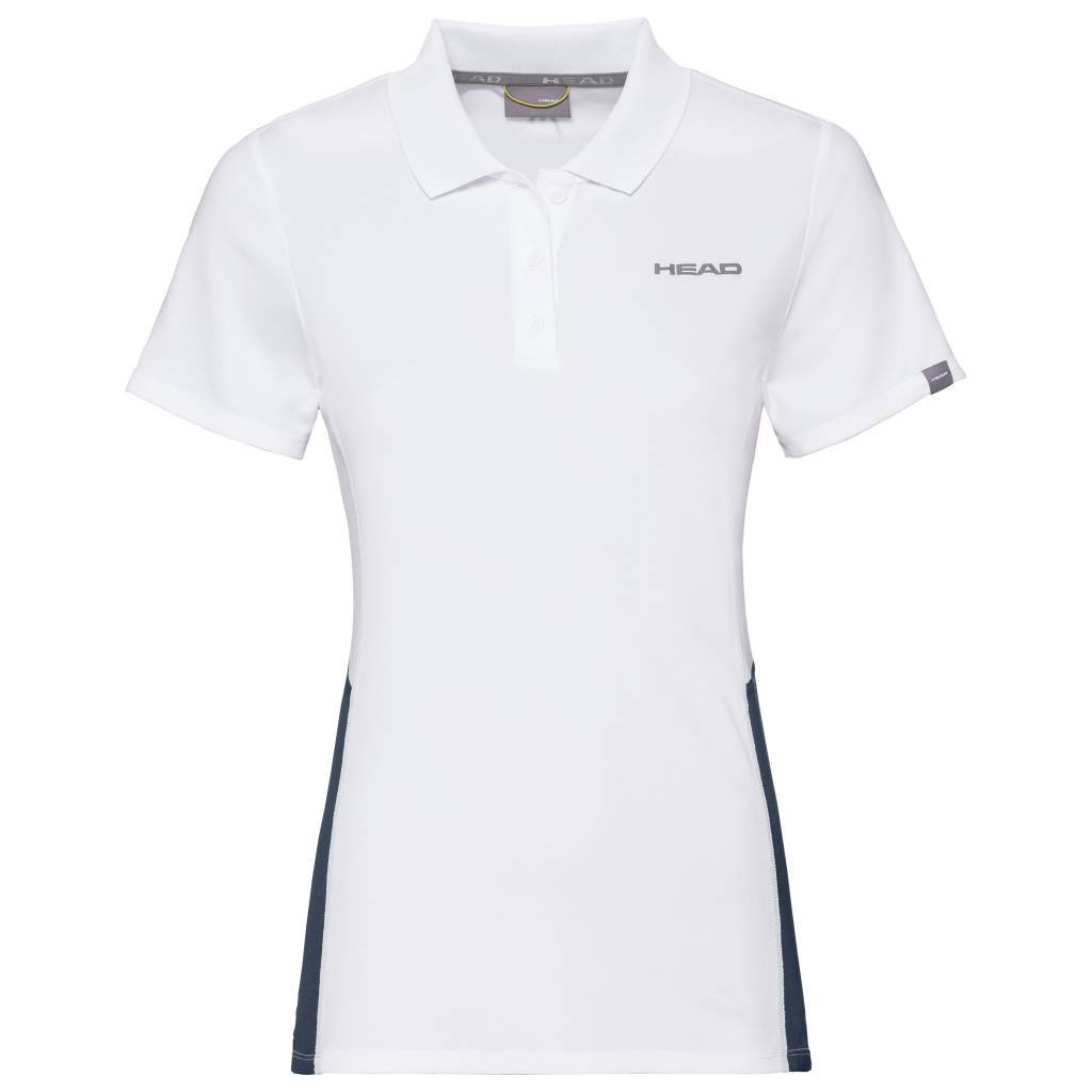 Head Club Tech Polo Dames Wit