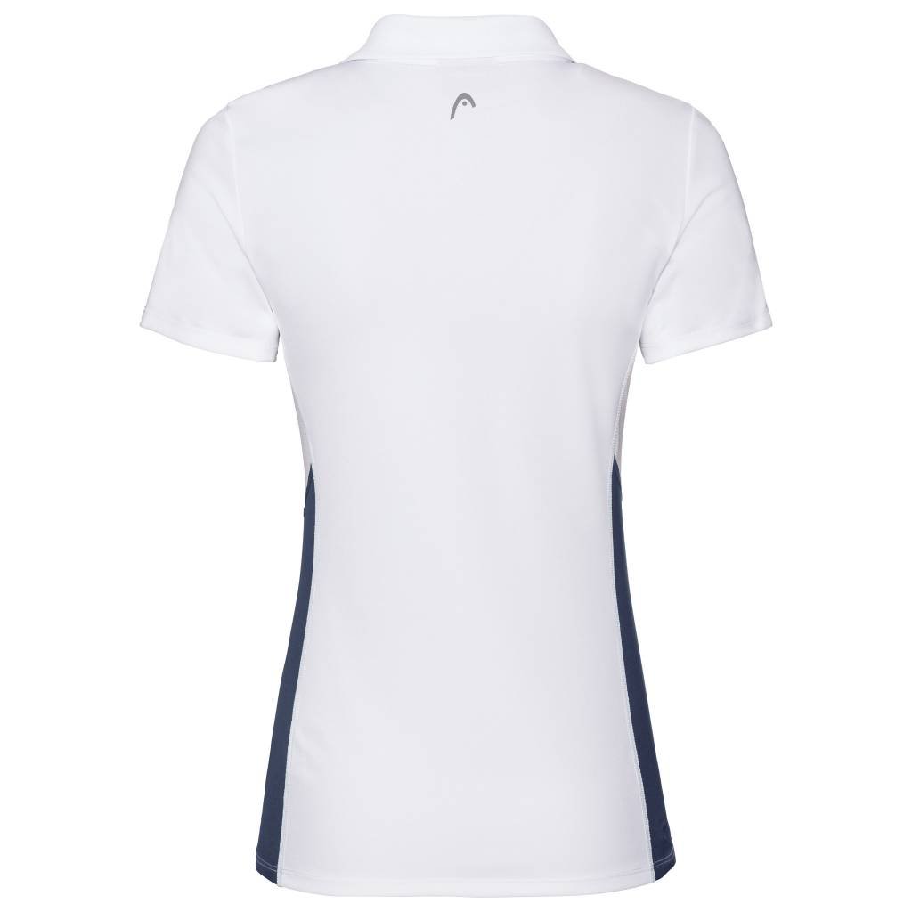 Head Club Tech Polo Dames Wit