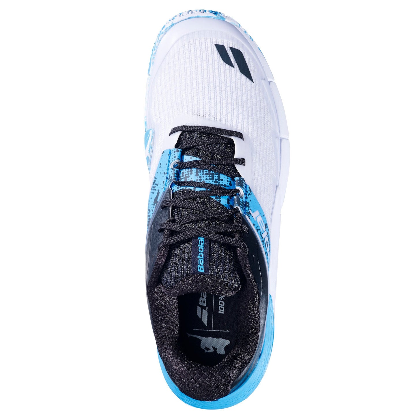 Babolat Movea Padelschoenen White - Cyan Blue