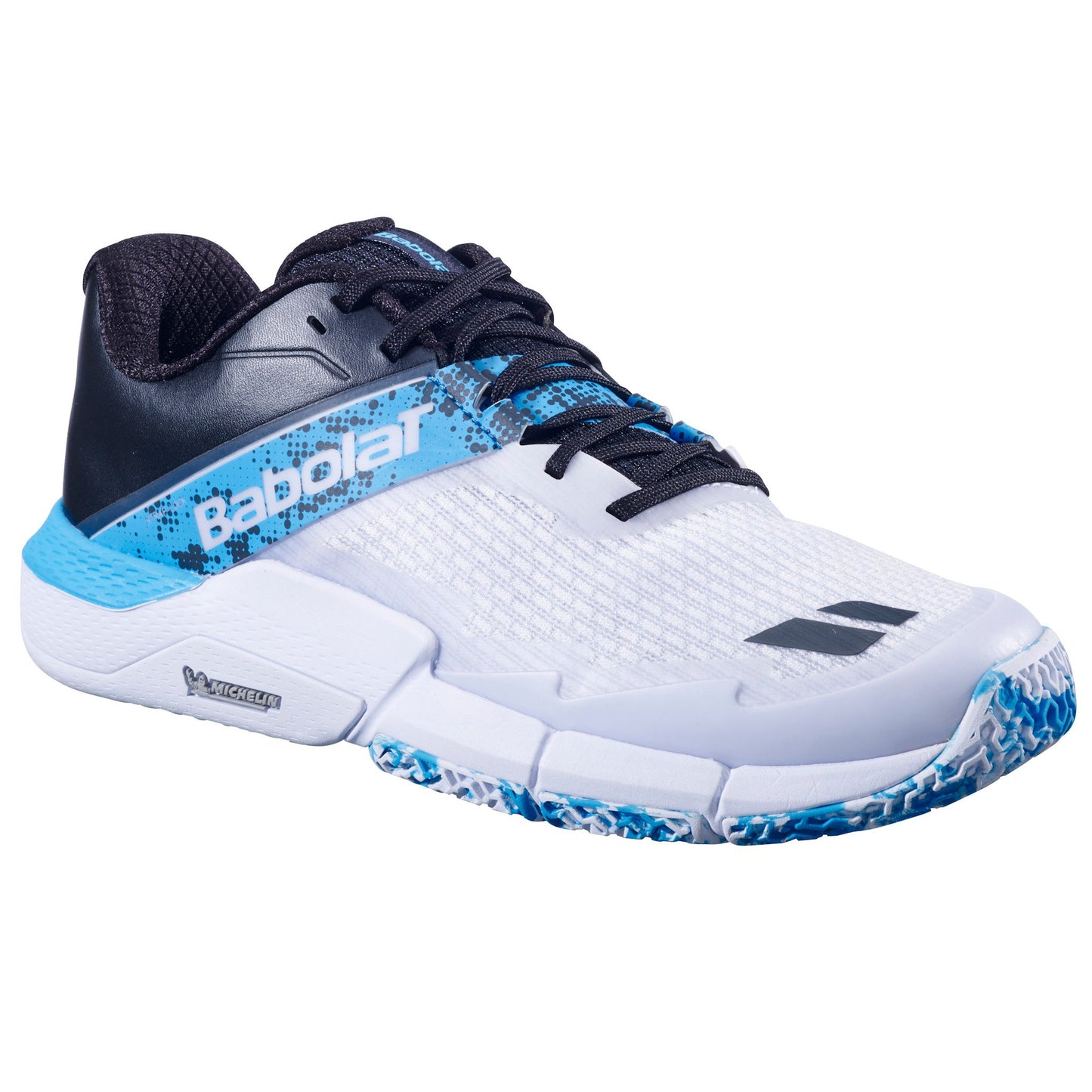 Babolat Movea Padelschoenen White - Cyan Blue