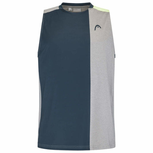 Head Padel Tanktop Men Grey - Lime