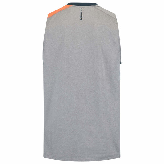Head Padel Tanktop Men Grey - Orange