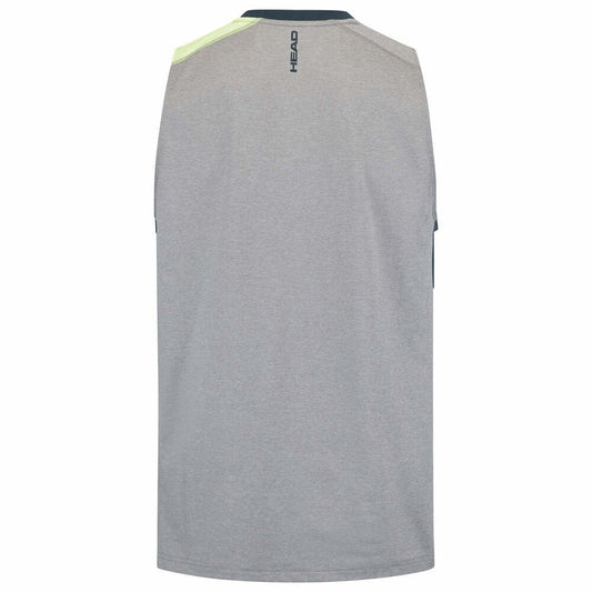 Head Padel Tanktop Men Grey - Lime
