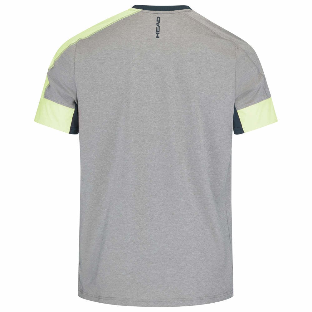 Head Padel Tech T-Shirt Grey - Lime