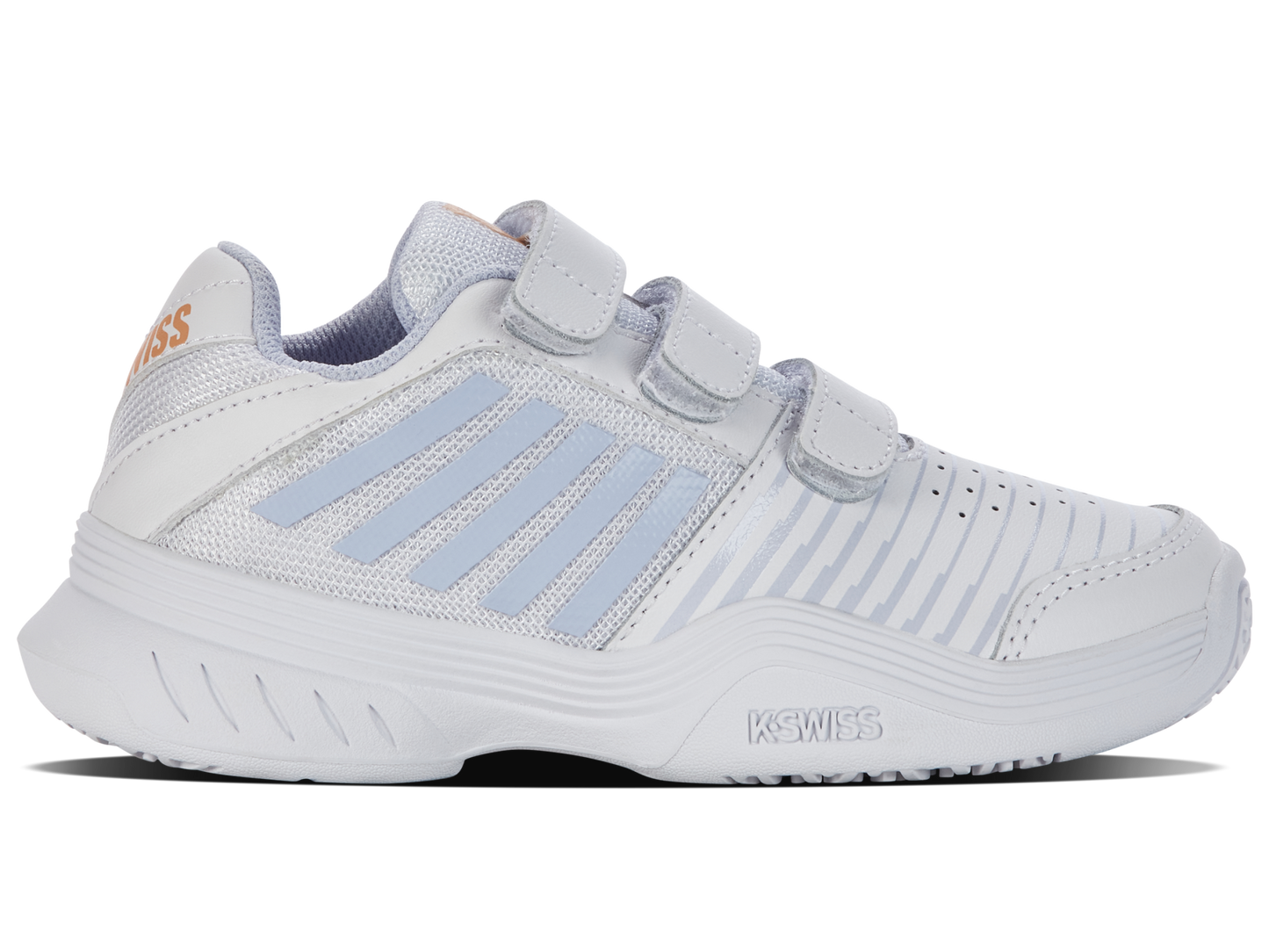 K-Swiss Court Express Strap Omni White - Purple
