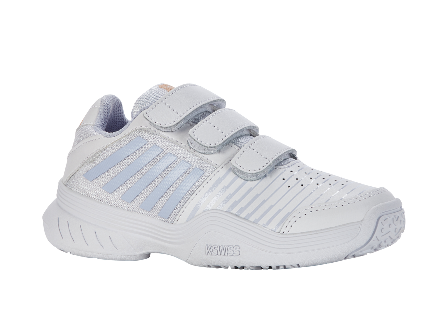 K-Swiss Court Express Strap Omni White - Purple
