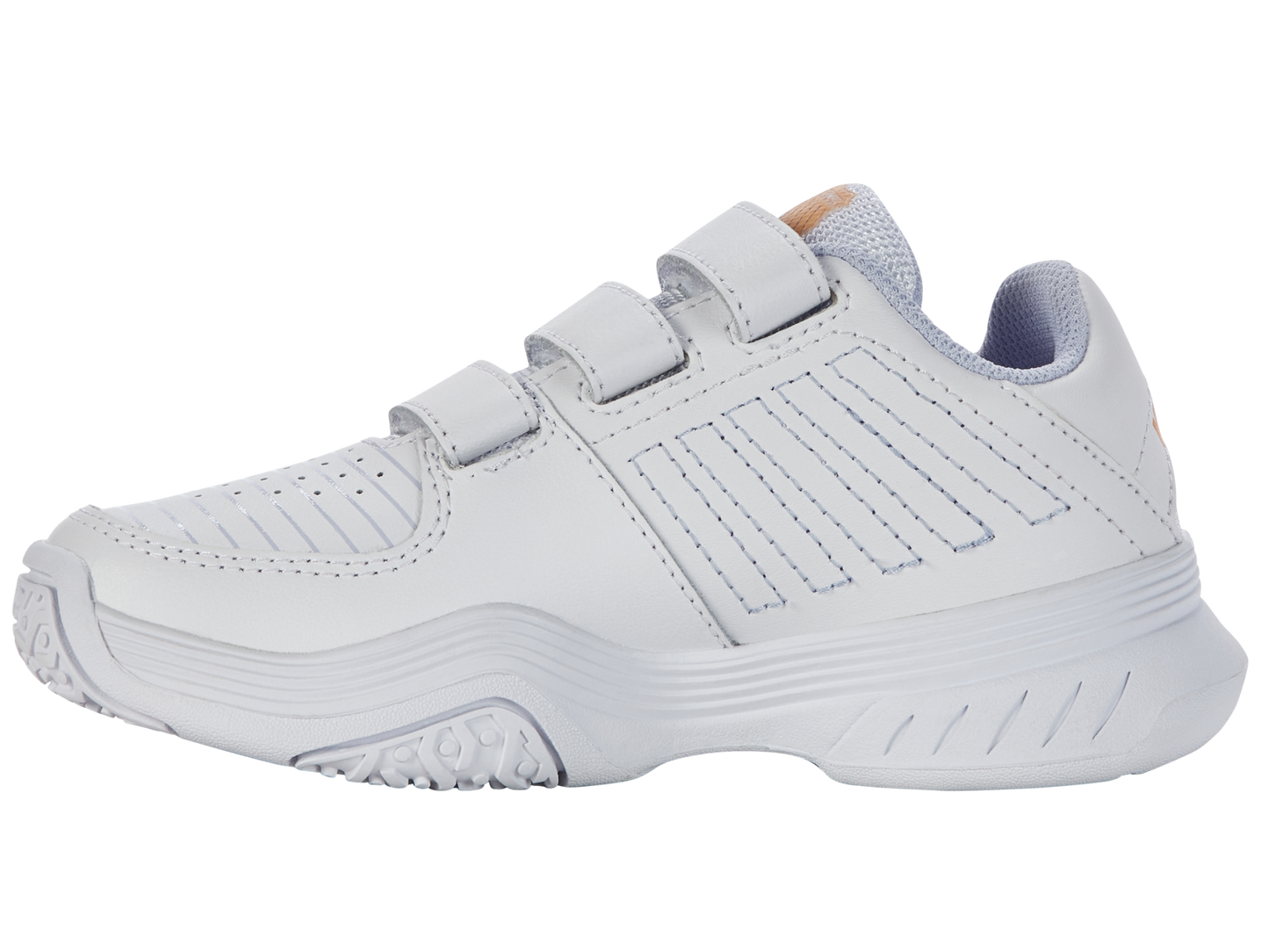 K-Swiss Court Express Strap Omni White - Purple