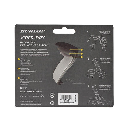 Dunlop D Tac Viper Dry Replacement Grip Black