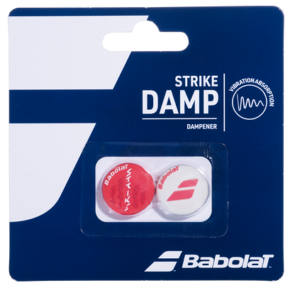 Babolat Strike Dempers White - Pink 2X