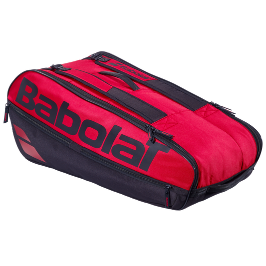 Babolat Court Racketbag Large Black - Deep Red
