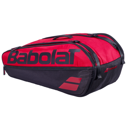 Babolat Court Racketbag Large Black - Deep Red