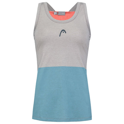 Head Padel Tech Tanktop Grey - Orange