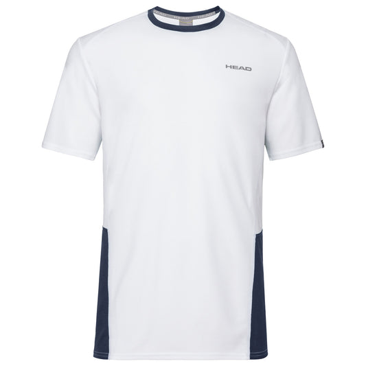 Head CLUB TECH T-SHIRT White/Navy