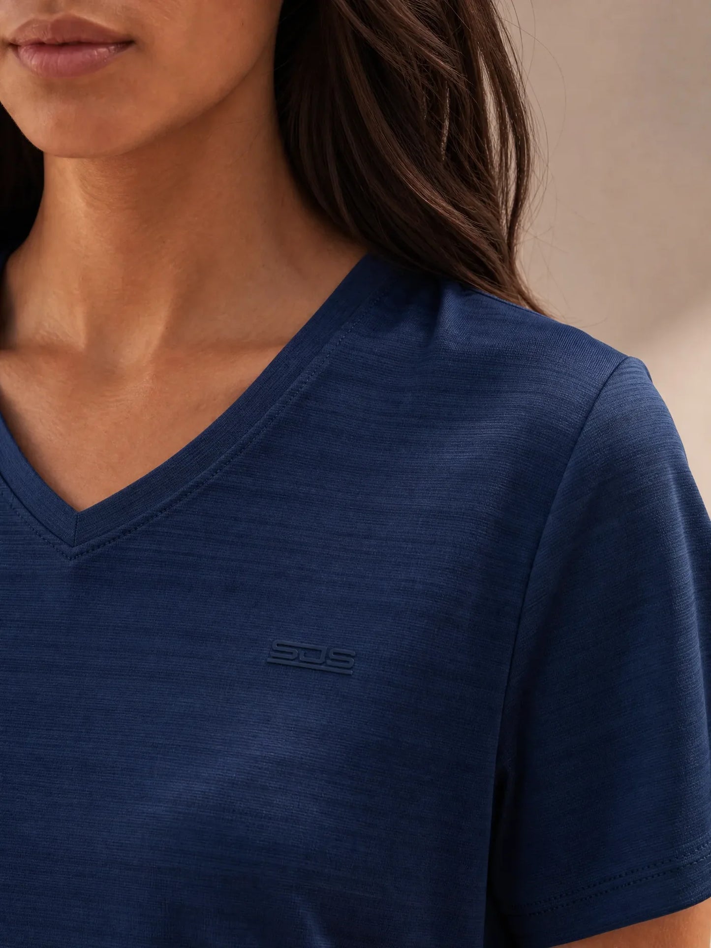 Sjeng Adena Lady Tee Blue Nox
