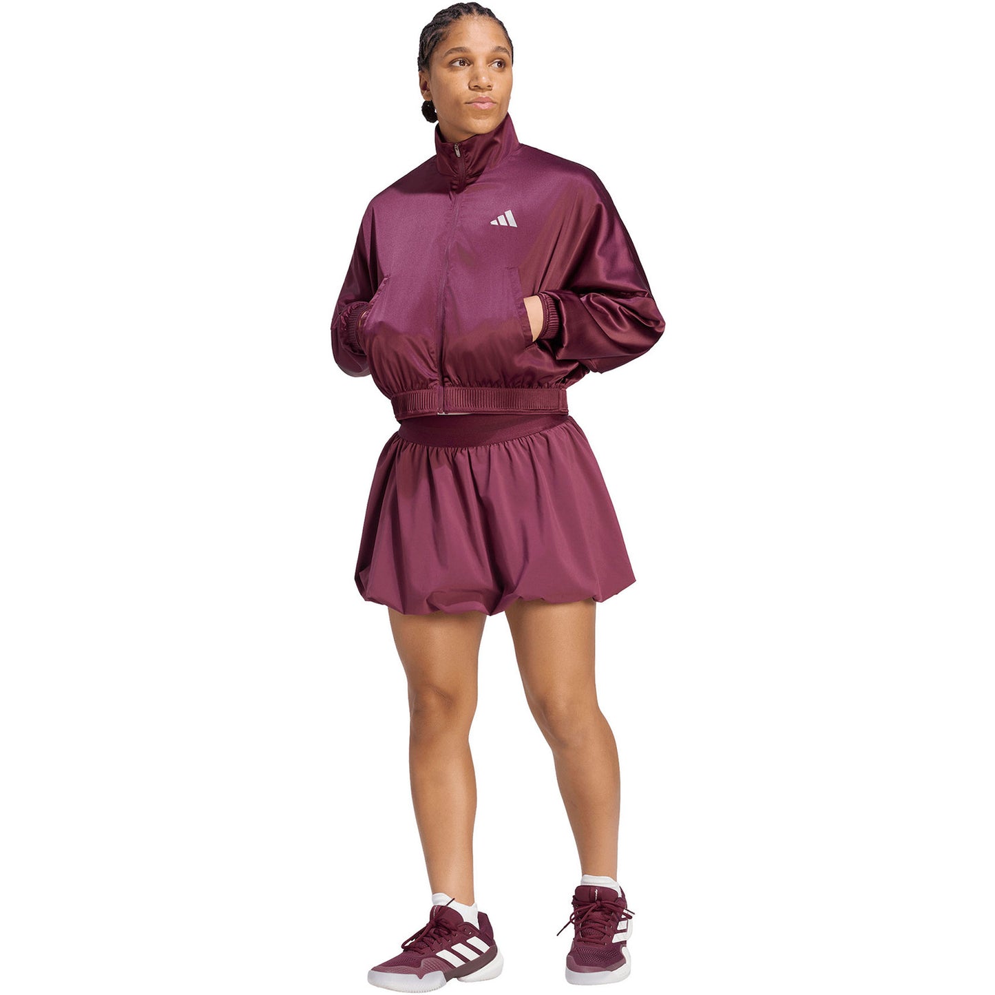 Adidas Bubble Skirt Maroon