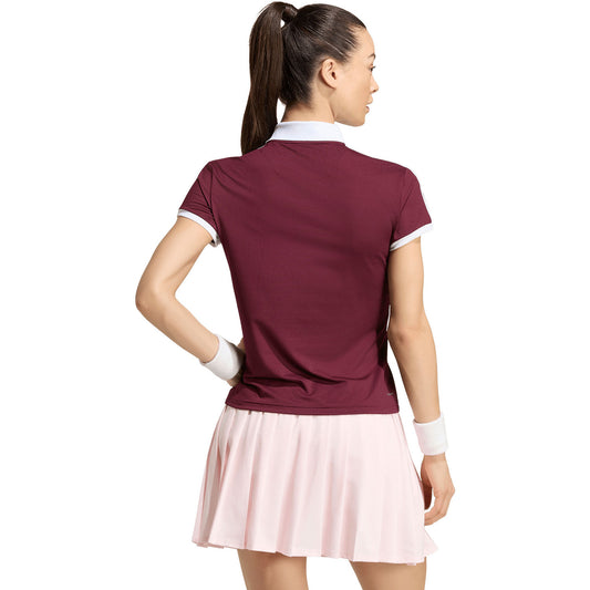 Adidas Classics Polo Women Maroon