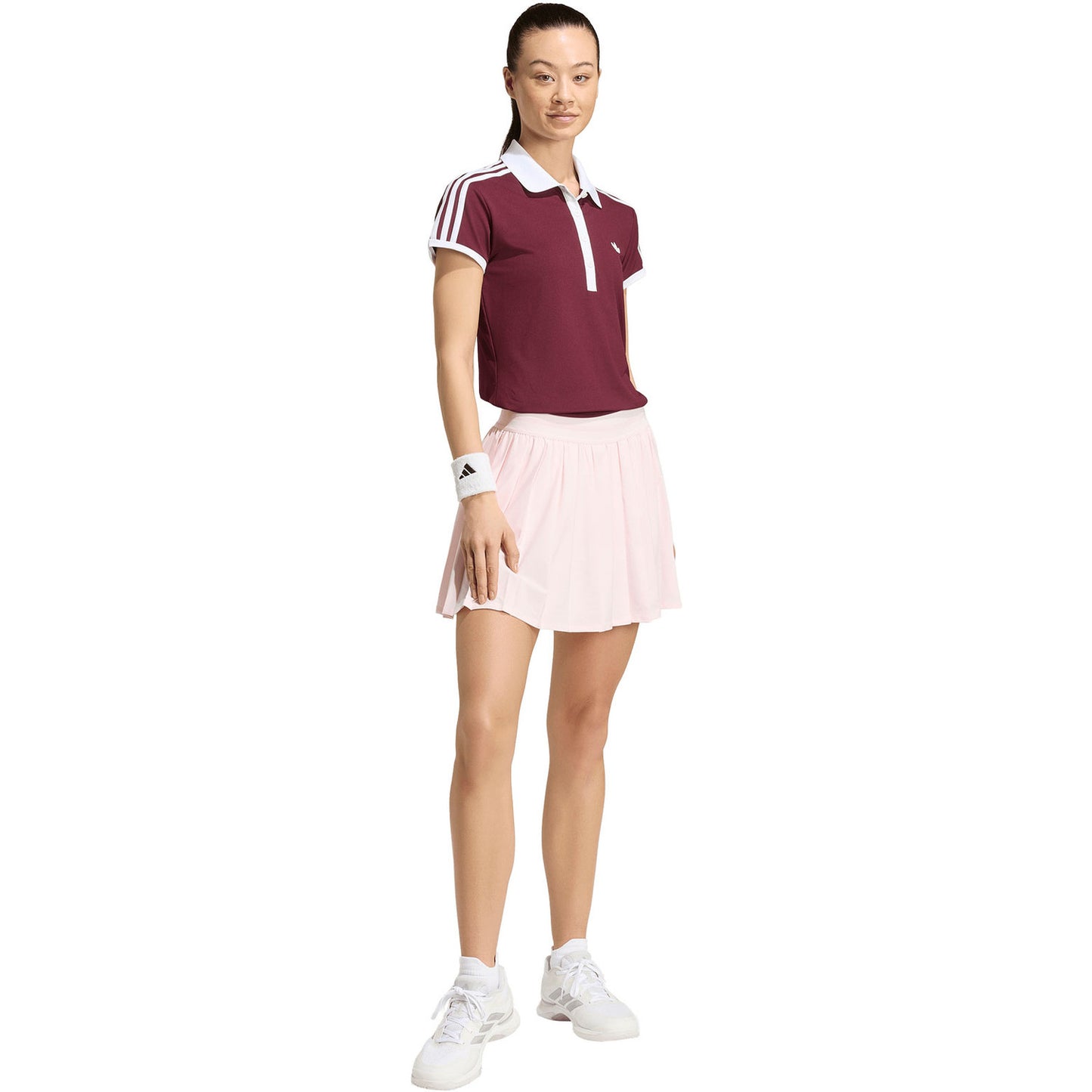 Adidas Classics Polo Women Maroon