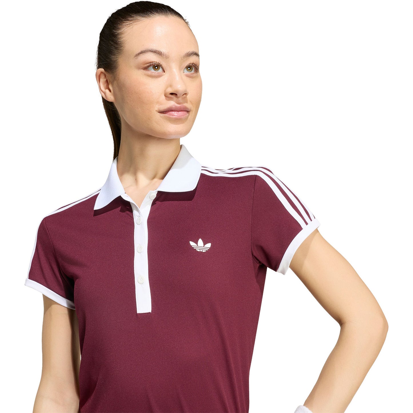 Adidas Classics Polo Women Maroon