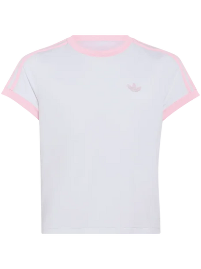 Adidas Classics Tee Girls White - Light Pink